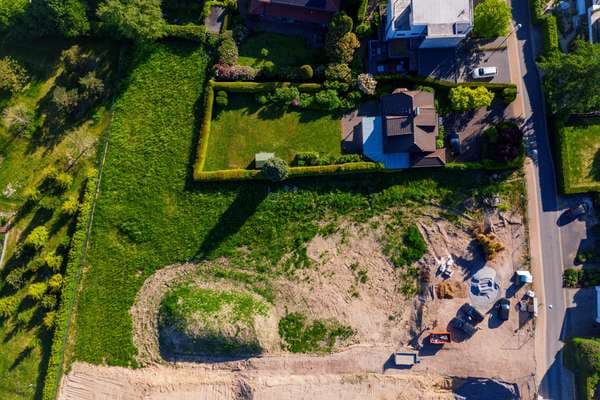 Traumgrundstück mit unverbaubaren Fernblick Richtung Herdecke, direkt am Ahlenberg!: Draufansicht Luft
